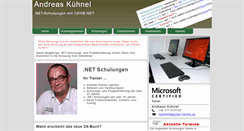 Desktop Screenshot of dotnet-training.de